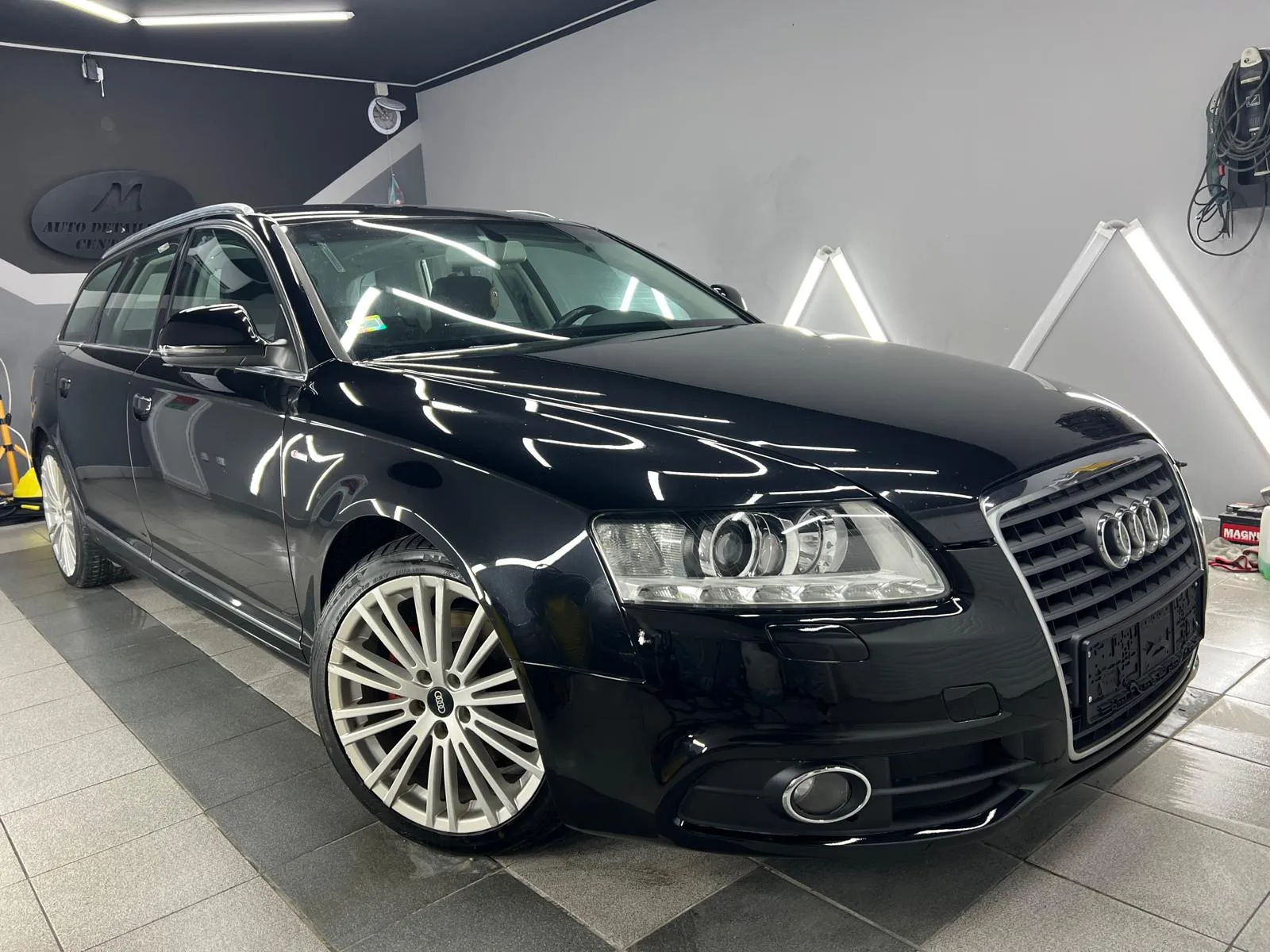 Audi A6 — poliranje laka, rezultat detailinga 4